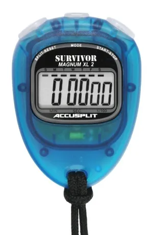 ACCUSPLIT SX 2 Survivor Series Stopwatch - Aqua