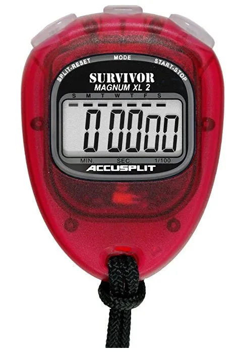 ACCUSPLIT SX 2 Survivor Series Stopwatch - Aqua