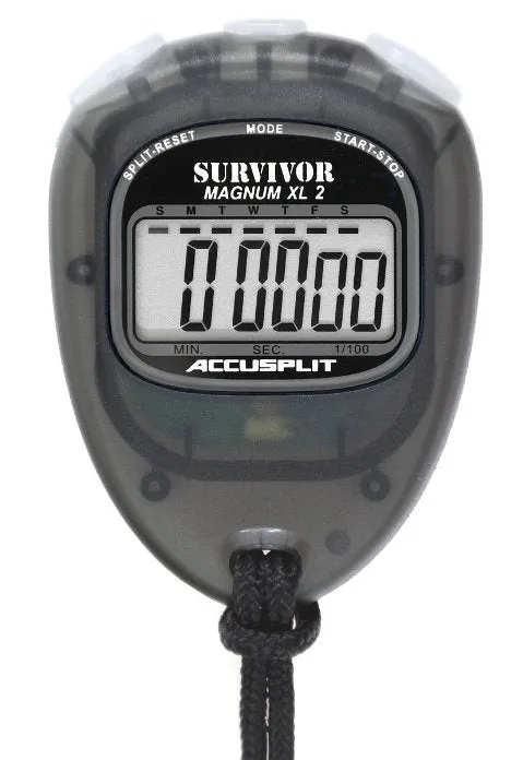 ACCUSPLIT SX 2 Survivor Series Stopwatch - Aqua