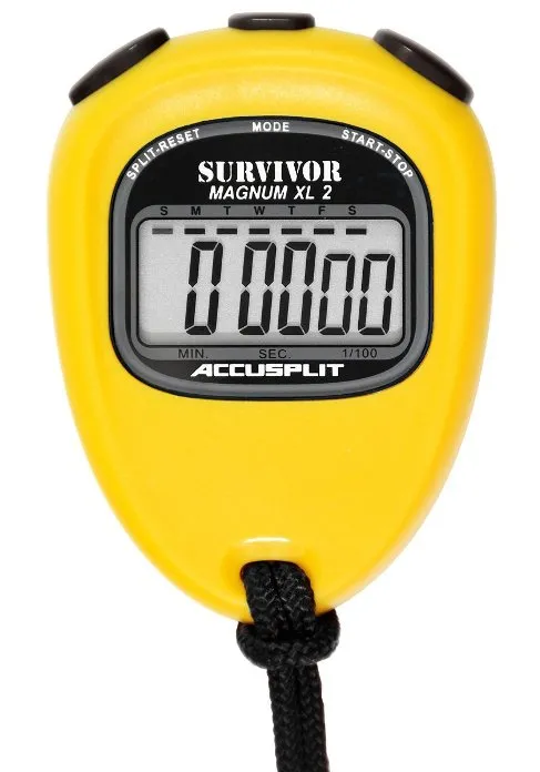 ACCUSPLIT SX 2 Survivor Series Stopwatch - Aqua