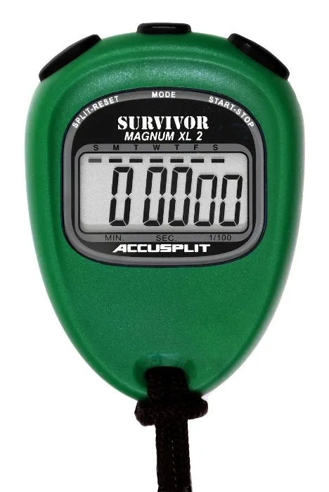 ACCUSPLIT SX 2 Survivor Series Stopwatch - Aqua