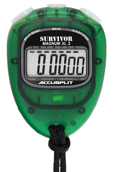 ACCUSPLIT SX 2 Survivor Series Stopwatch - Aqua