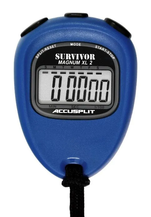 ACCUSPLIT SX 2 Survivor Series Stopwatch - Aqua