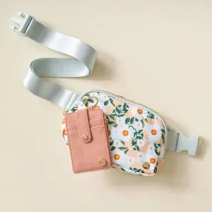 All You Need Belt Bag   Wallet - Flower Talk Print