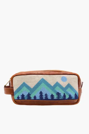 Alpine Needlepoint Toiletry Bag