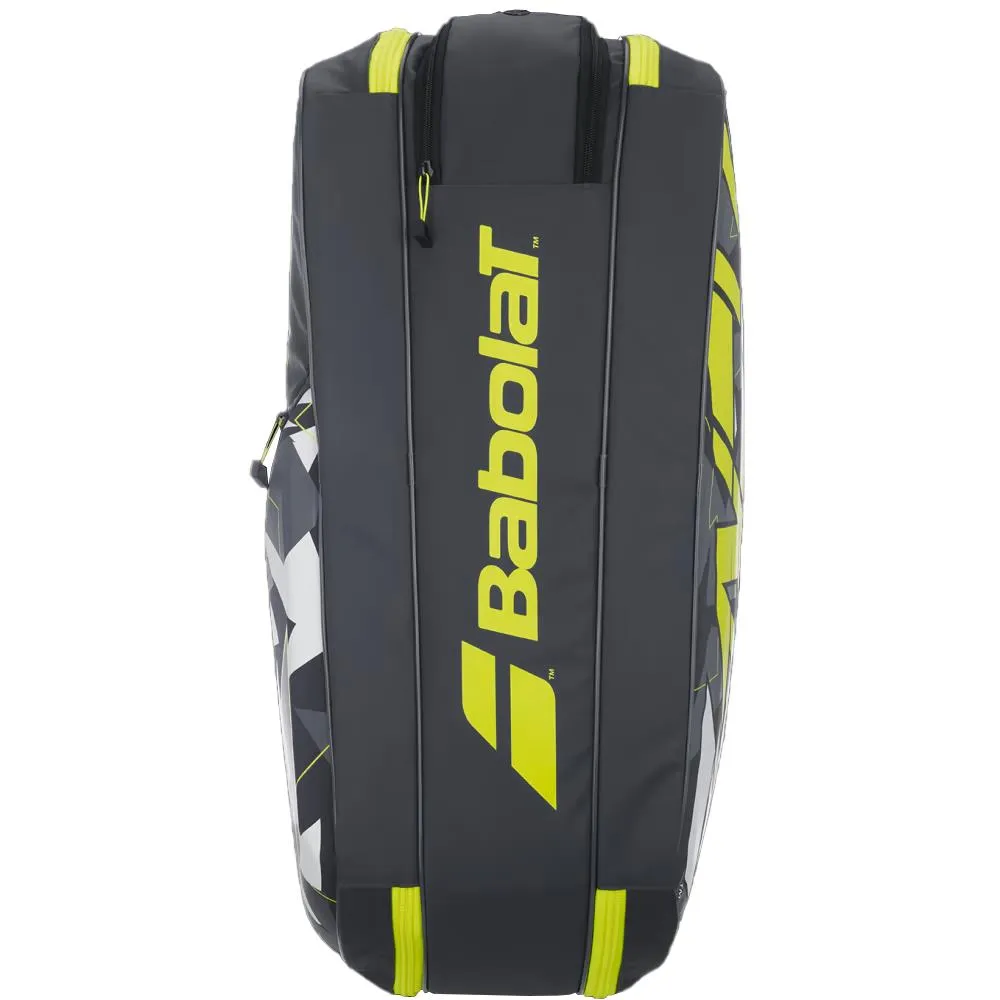 Babolat Pure Aero 6 Pack - Grey/Yellow