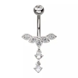 Belly Ring - Petal Fan