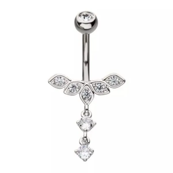 Belly Ring - Petal Fan