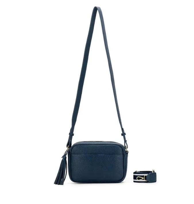 Black Caviar Raven Navy Crossbody Bag