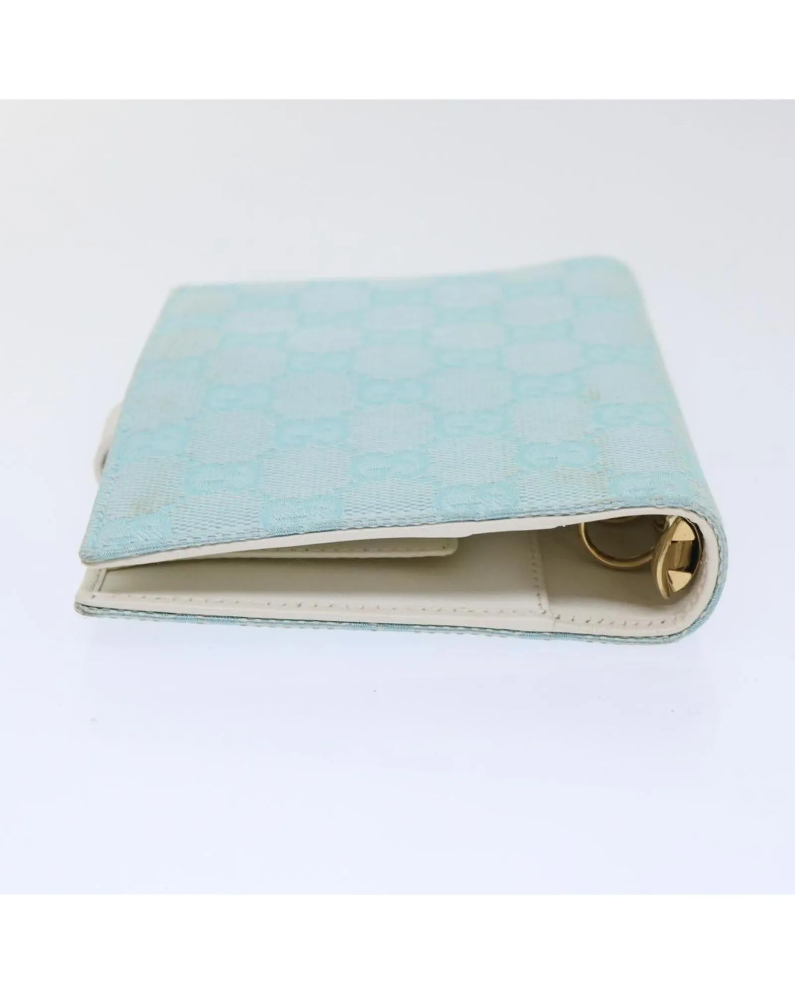 Blue GG Canvas Day Planner Cover