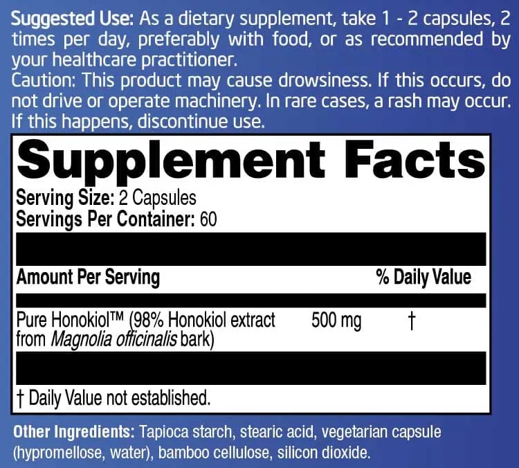 Clinical Synergy Professional Formulas Pure Honokiol