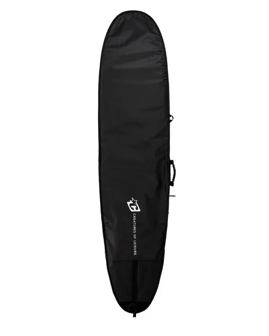 Creatures Longboard Double DT2 Boardbag-Black Silver