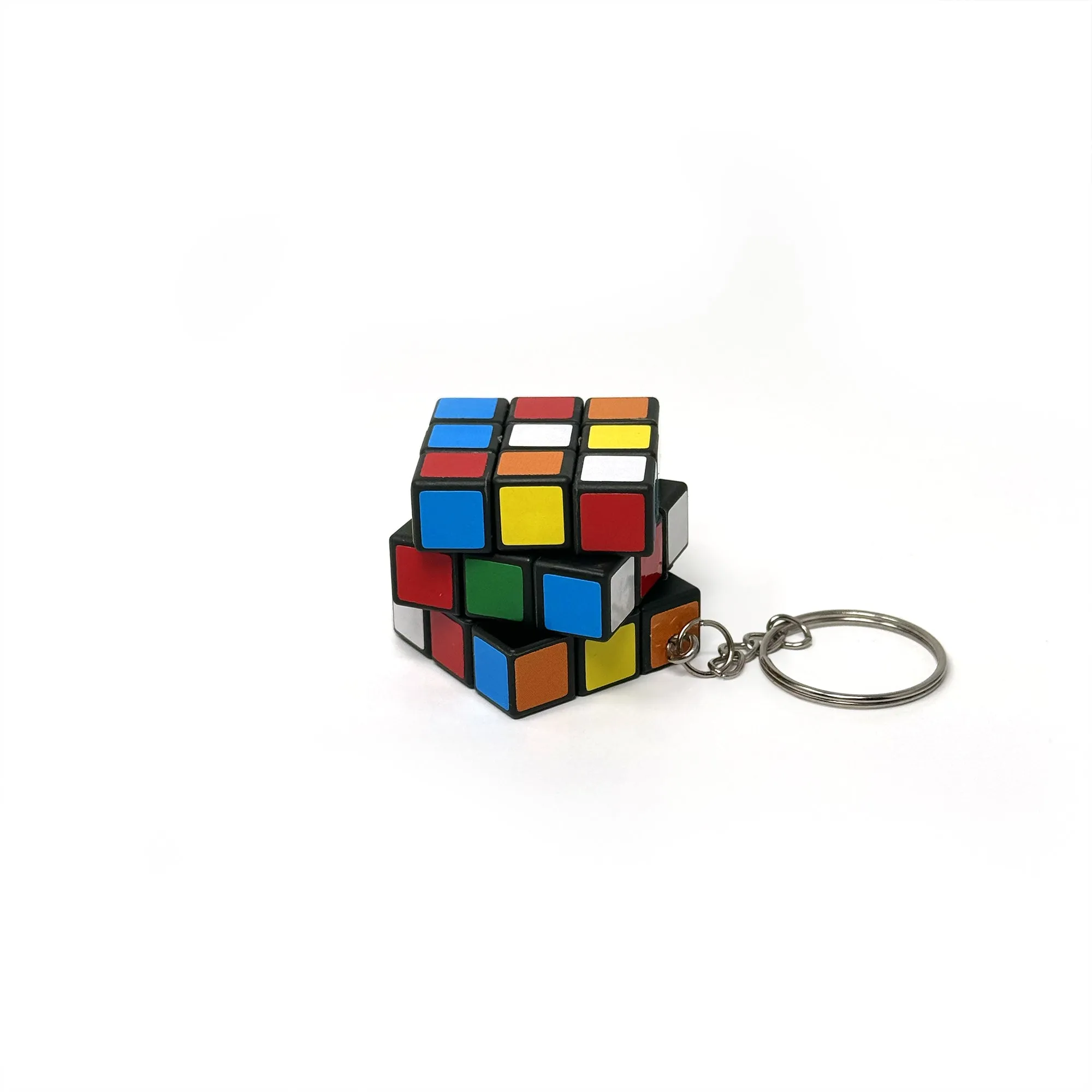 Cube Game Key Chain – Retro-Inspired Gamer Accessory | Fun Gift for Puzzle Lovers