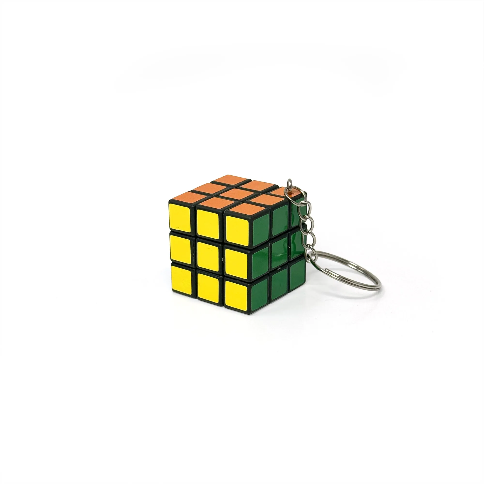 Cube Game Key Chain – Retro-Inspired Gamer Accessory | Fun Gift for Puzzle Lovers