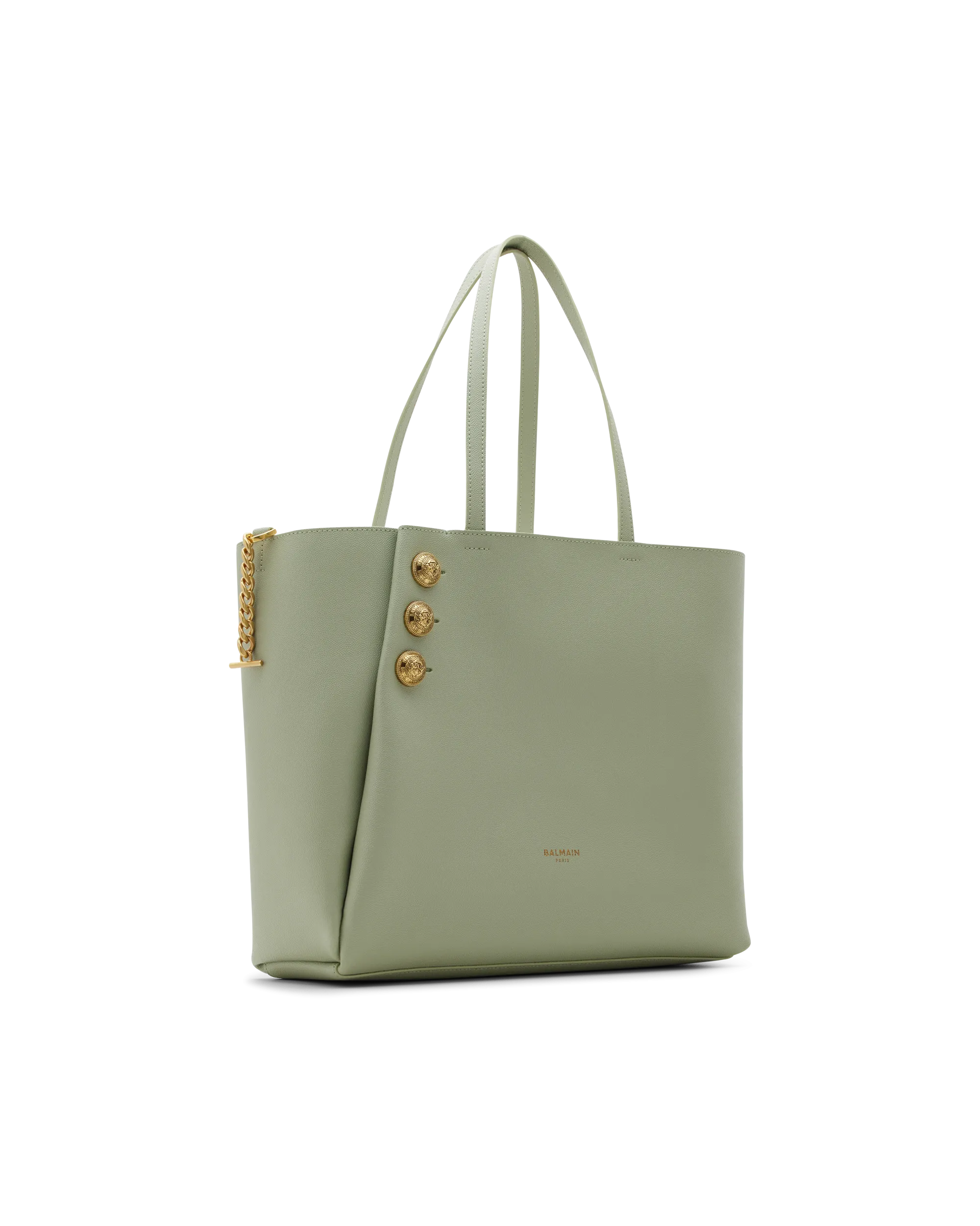 Emblème Grained Calfskin Tote Bag