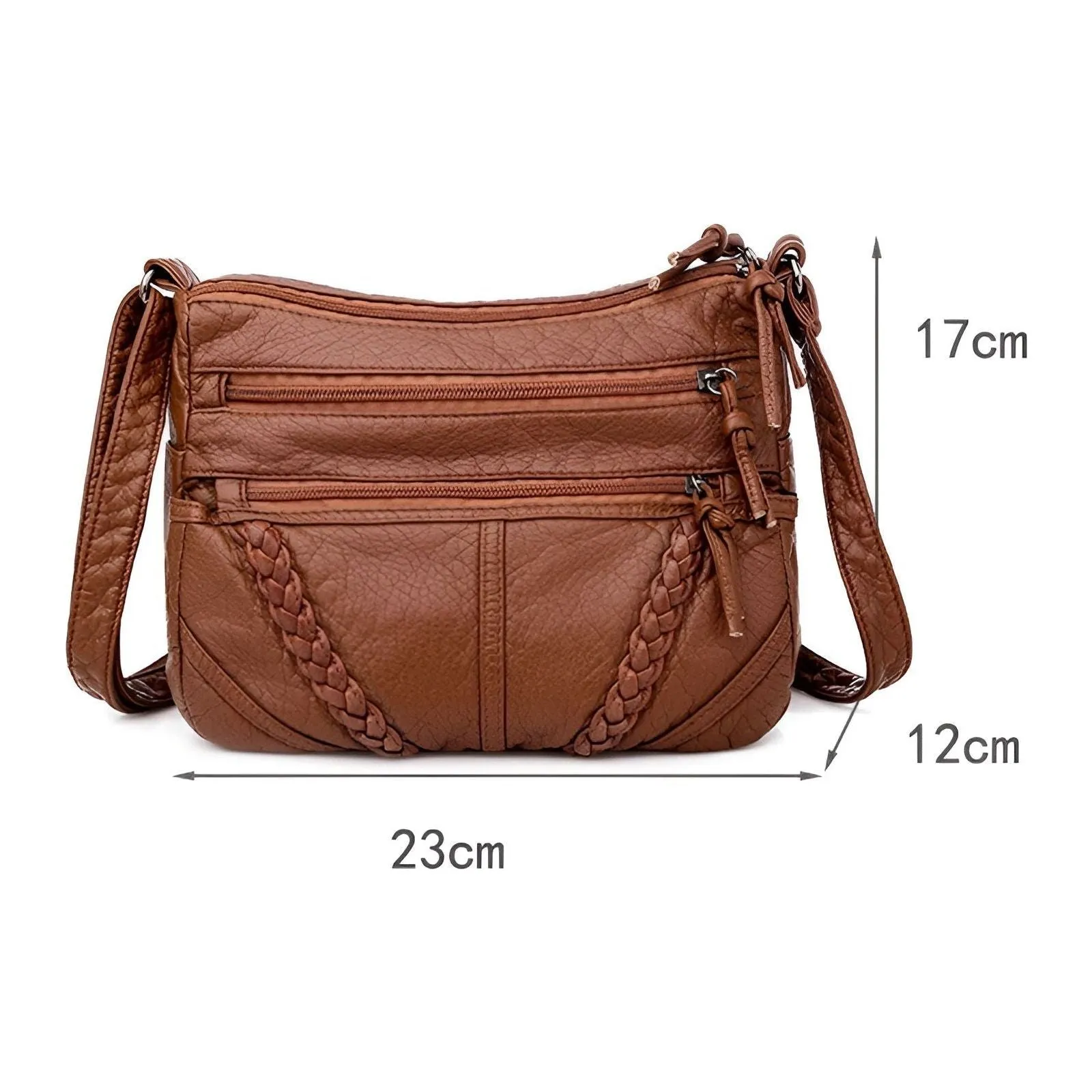 Emy Fashion Bag - Luxuriöse Crossbody-Tasche aus Leder für Frauen