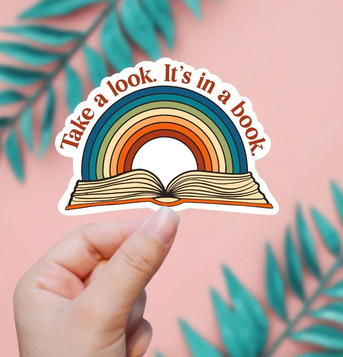 Enchanting Sunshine | Sticker | Take A Look, It's In A Book