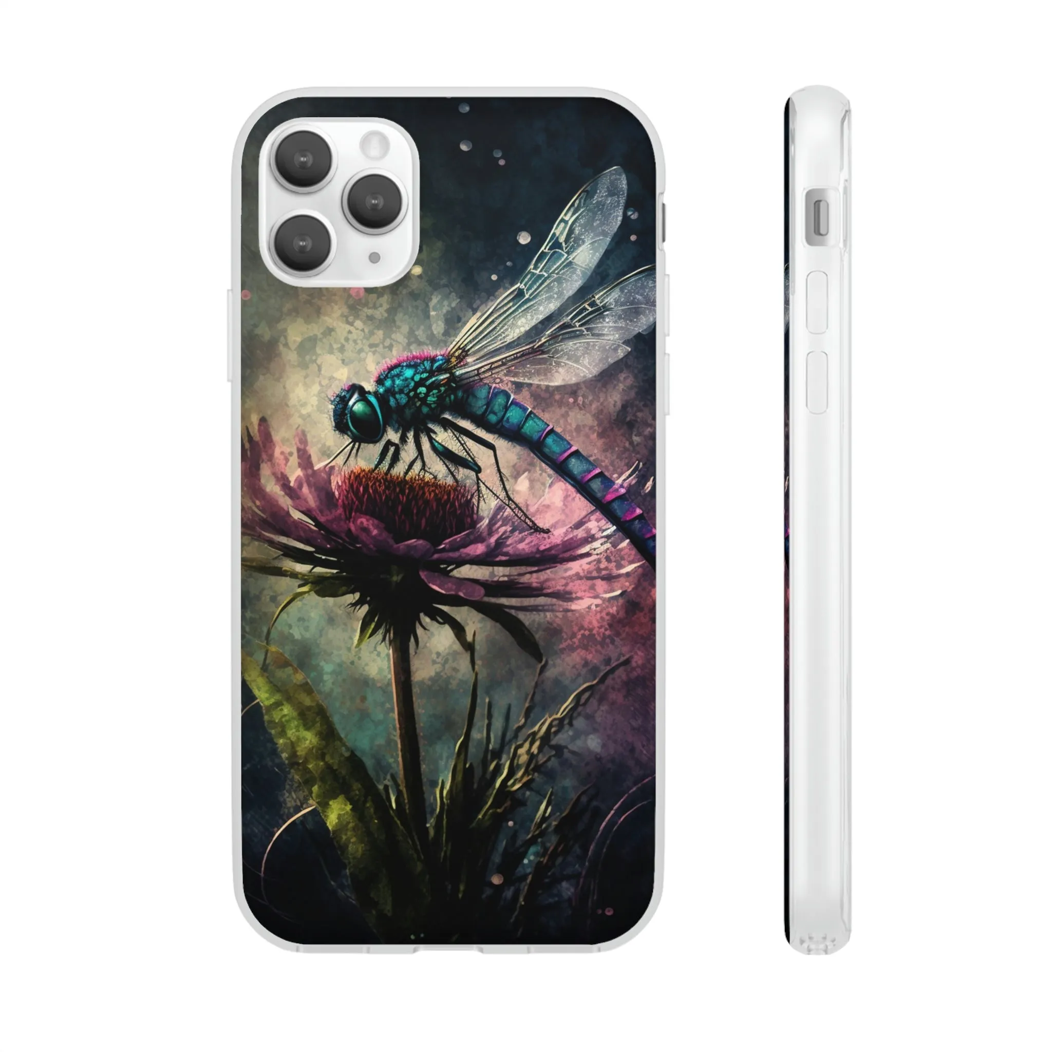 Grunge Dragonfly Phone Cases