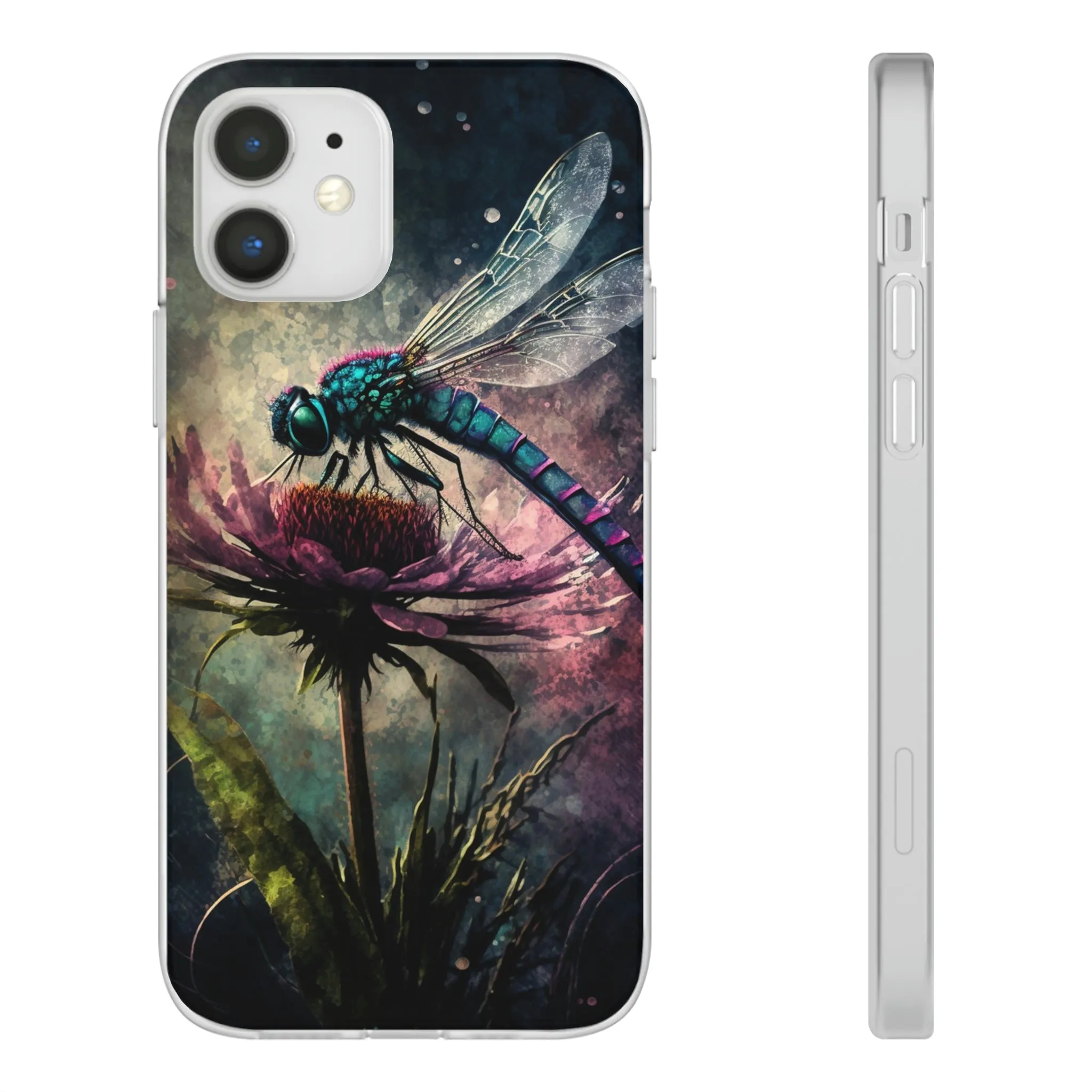 Grunge Dragonfly Phone Cases