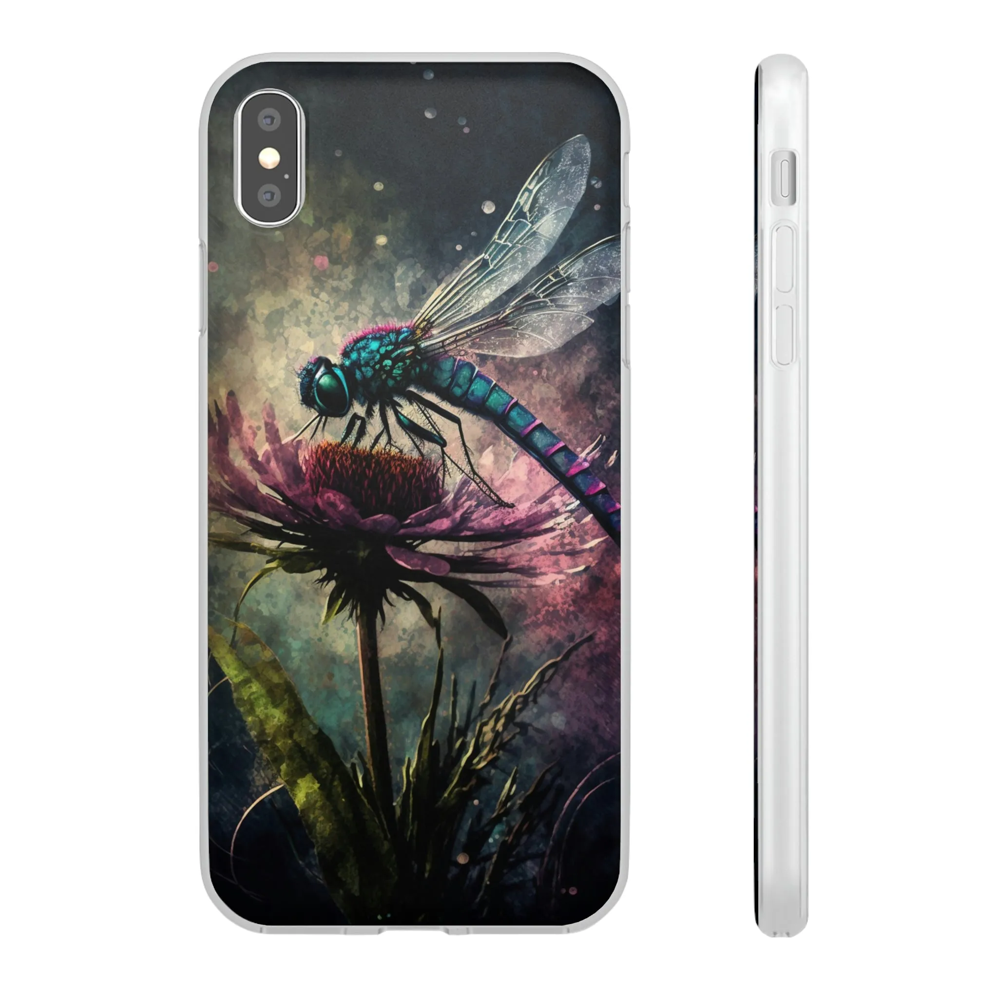 Grunge Dragonfly Phone Cases