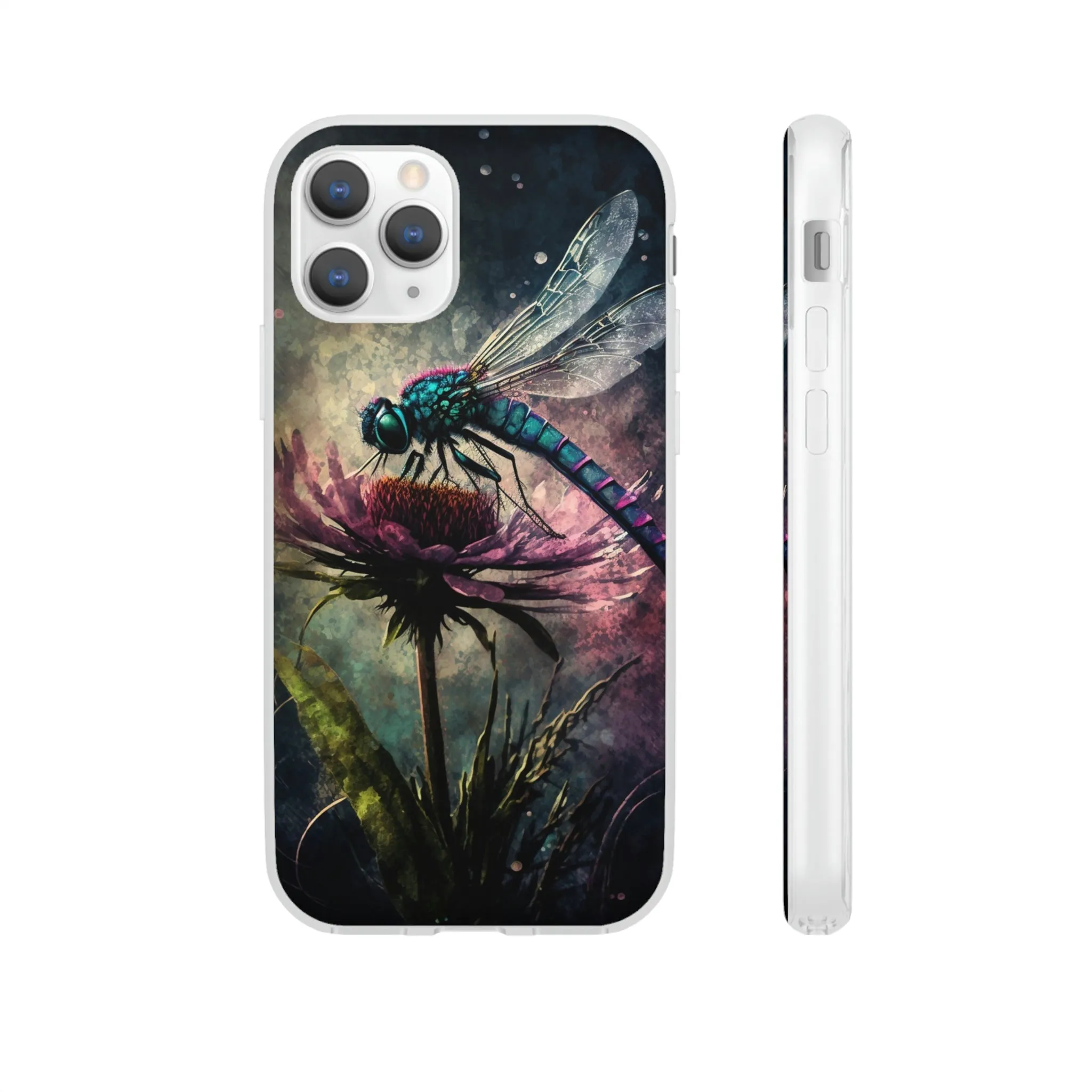 Grunge Dragonfly Phone Cases