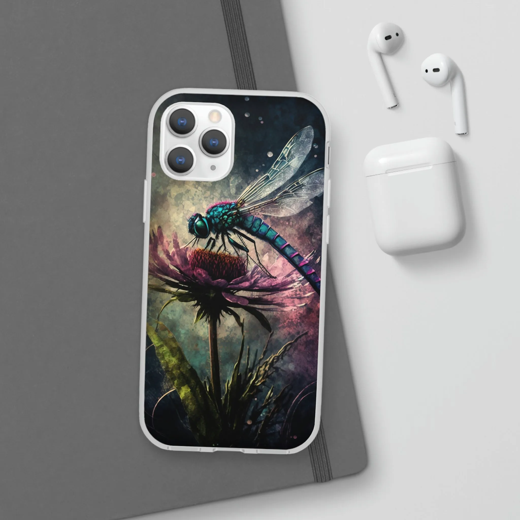 Grunge Dragonfly Phone Cases