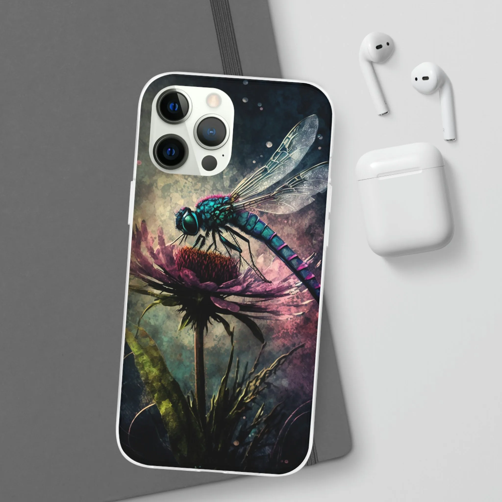 Grunge Dragonfly Phone Cases