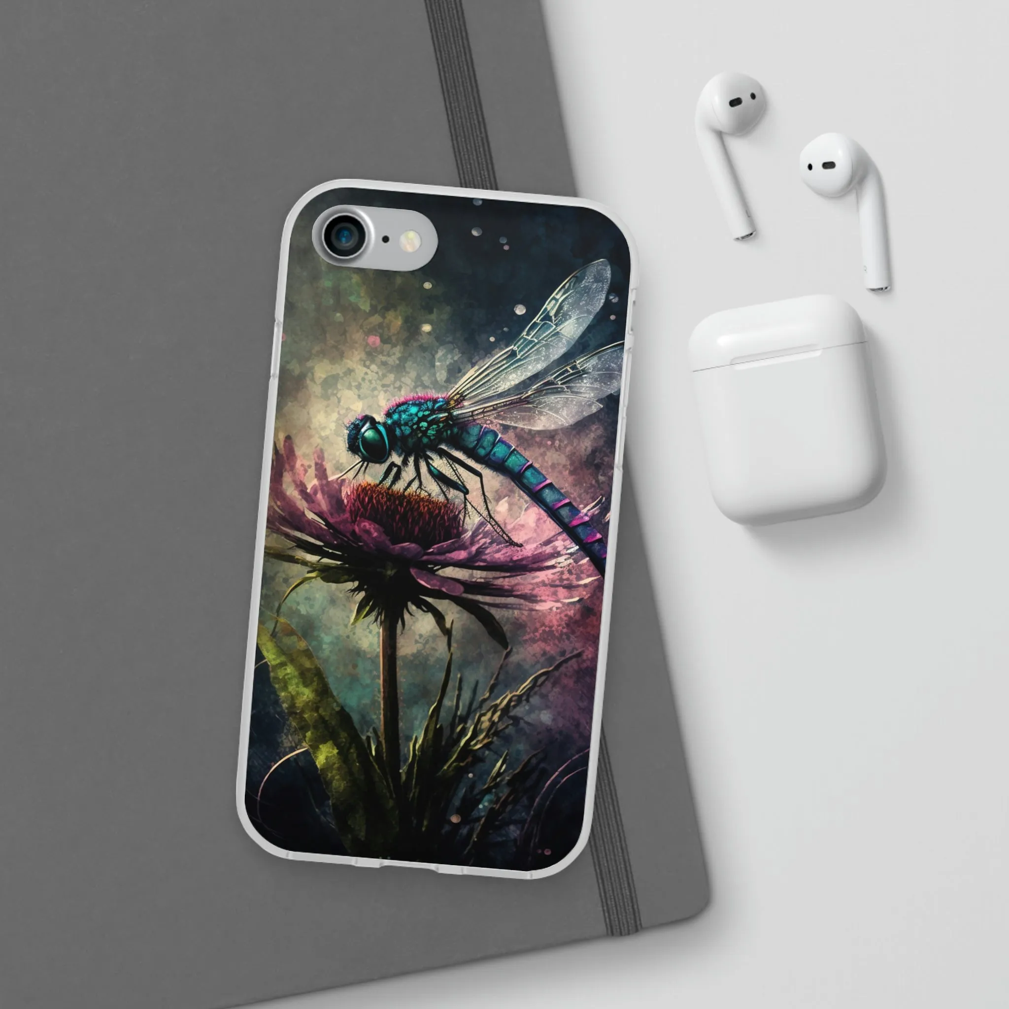 Grunge Dragonfly Phone Cases