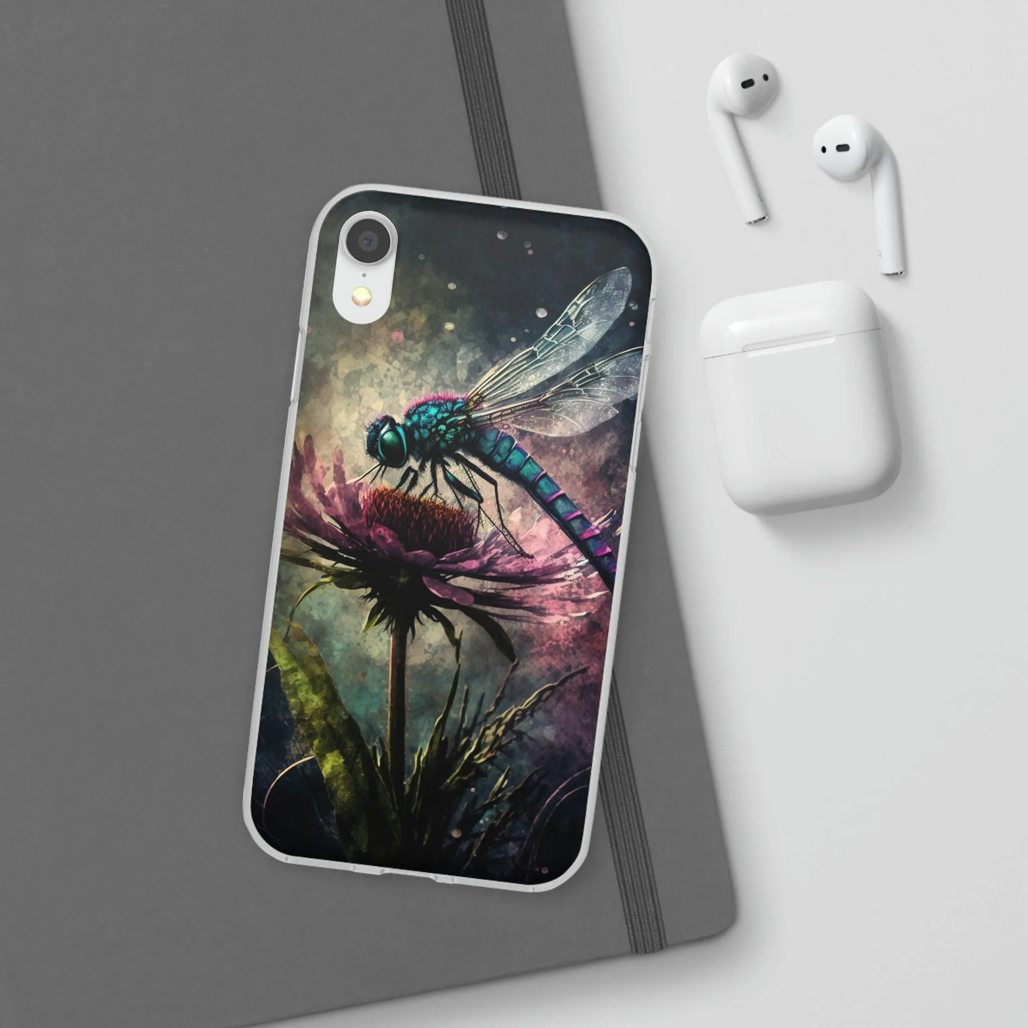 Grunge Dragonfly Phone Cases