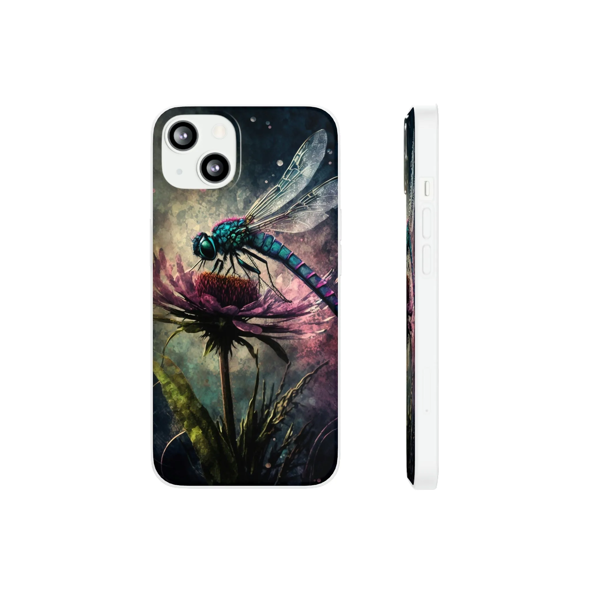 Grunge Dragonfly Phone Cases