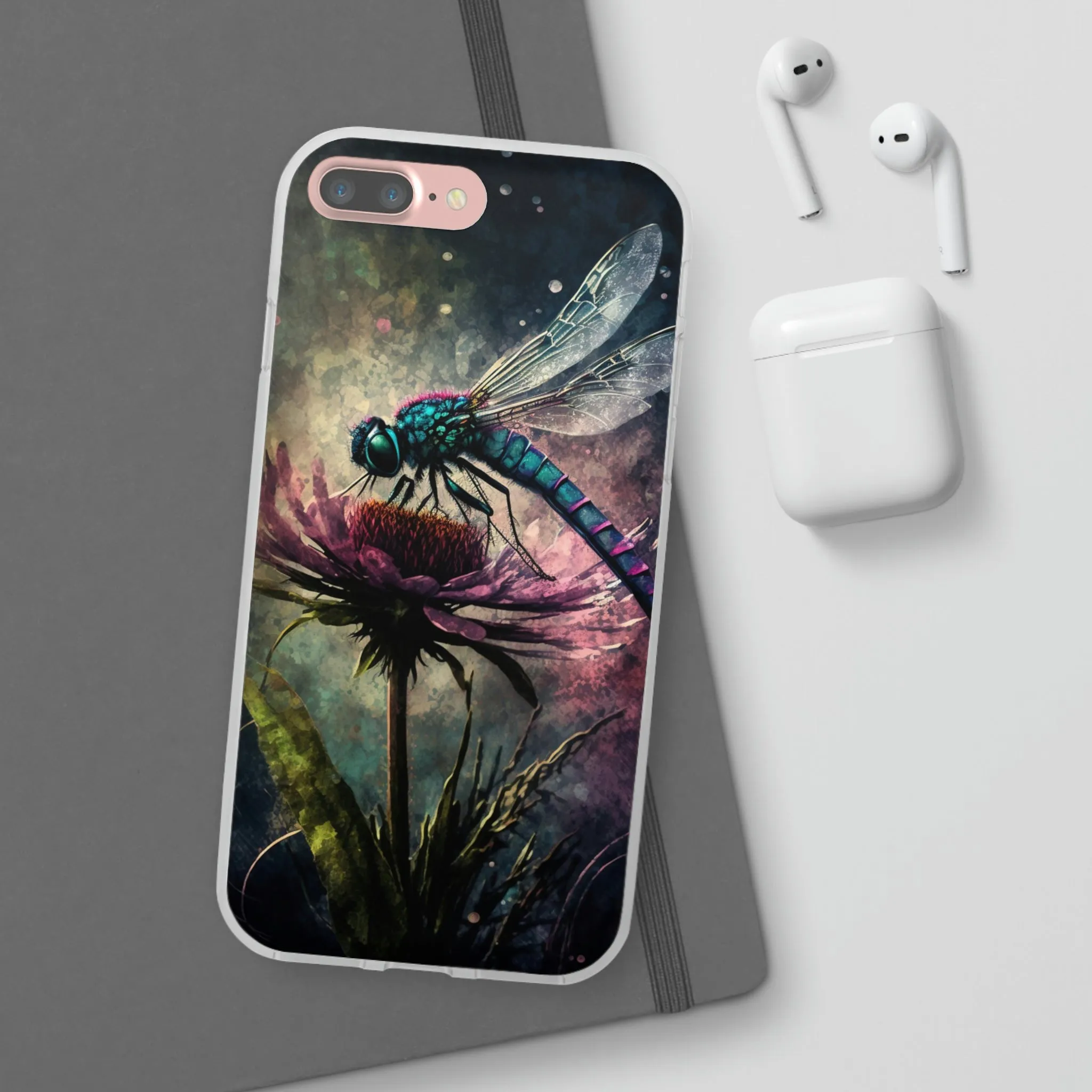 Grunge Dragonfly Phone Cases