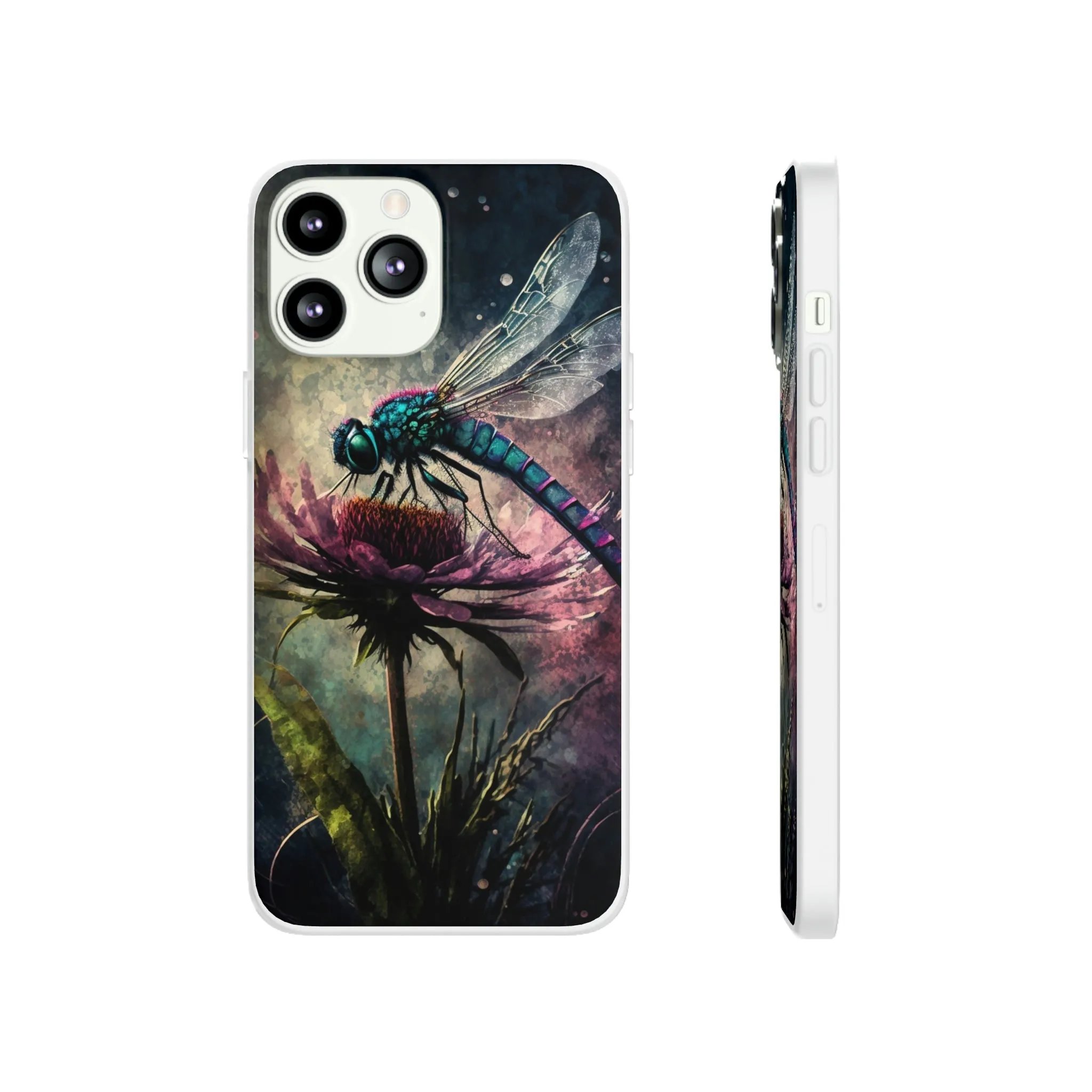 Grunge Dragonfly Phone Cases