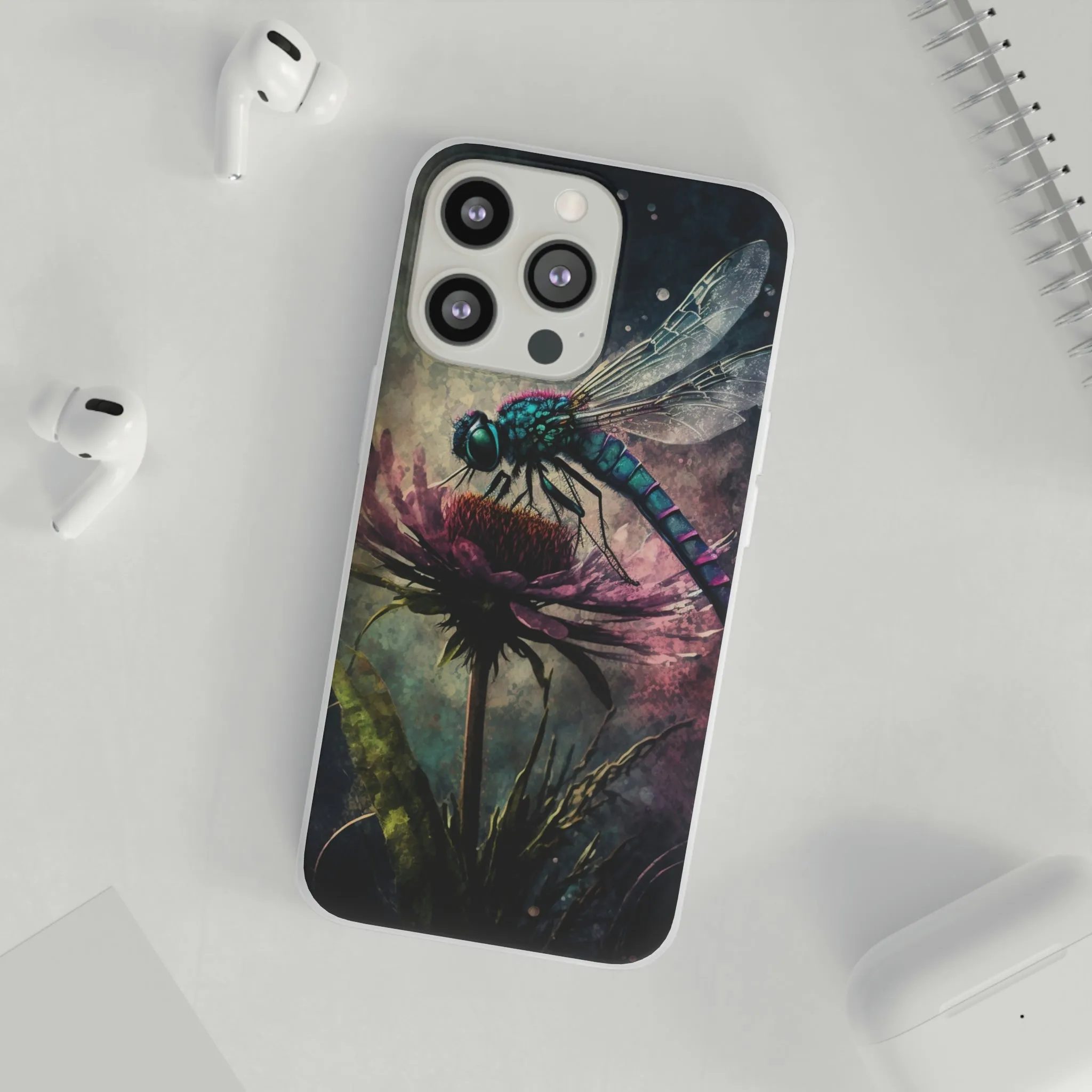 Grunge Dragonfly Phone Cases