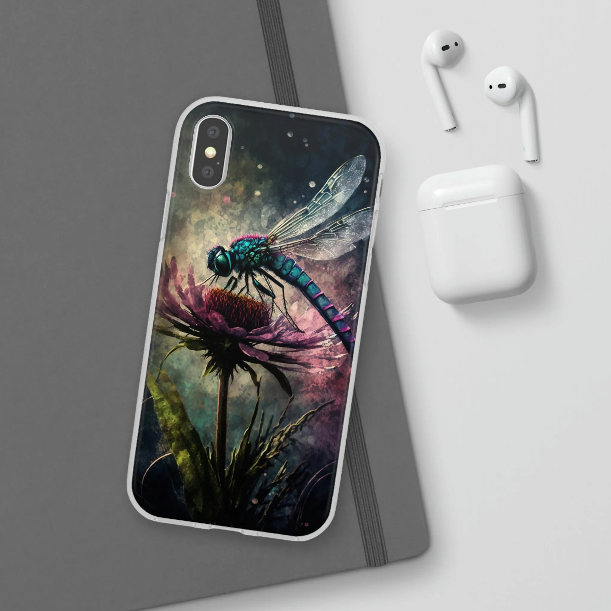 Grunge Dragonfly Phone Cases