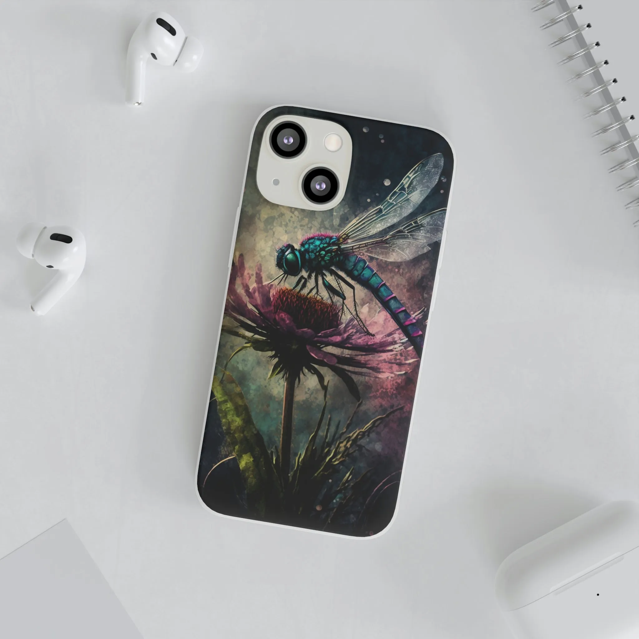 Grunge Dragonfly Phone Cases