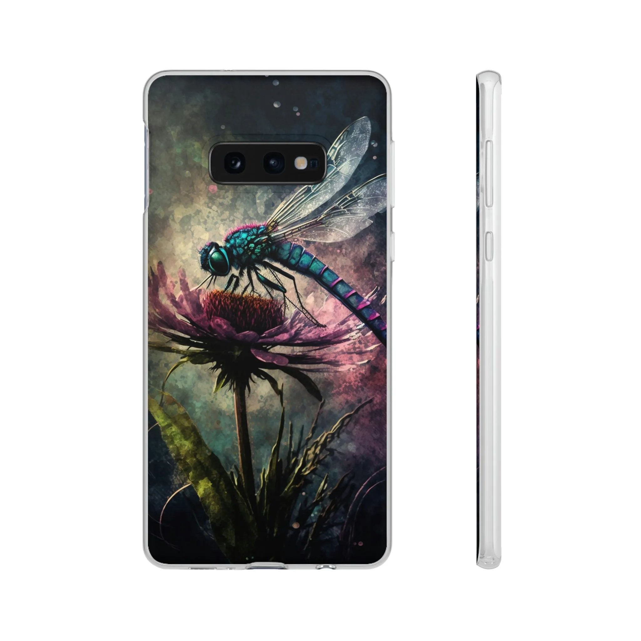 Grunge Dragonfly Phone Cases