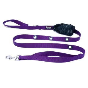 Hands-Free Nylon Leash - Purple