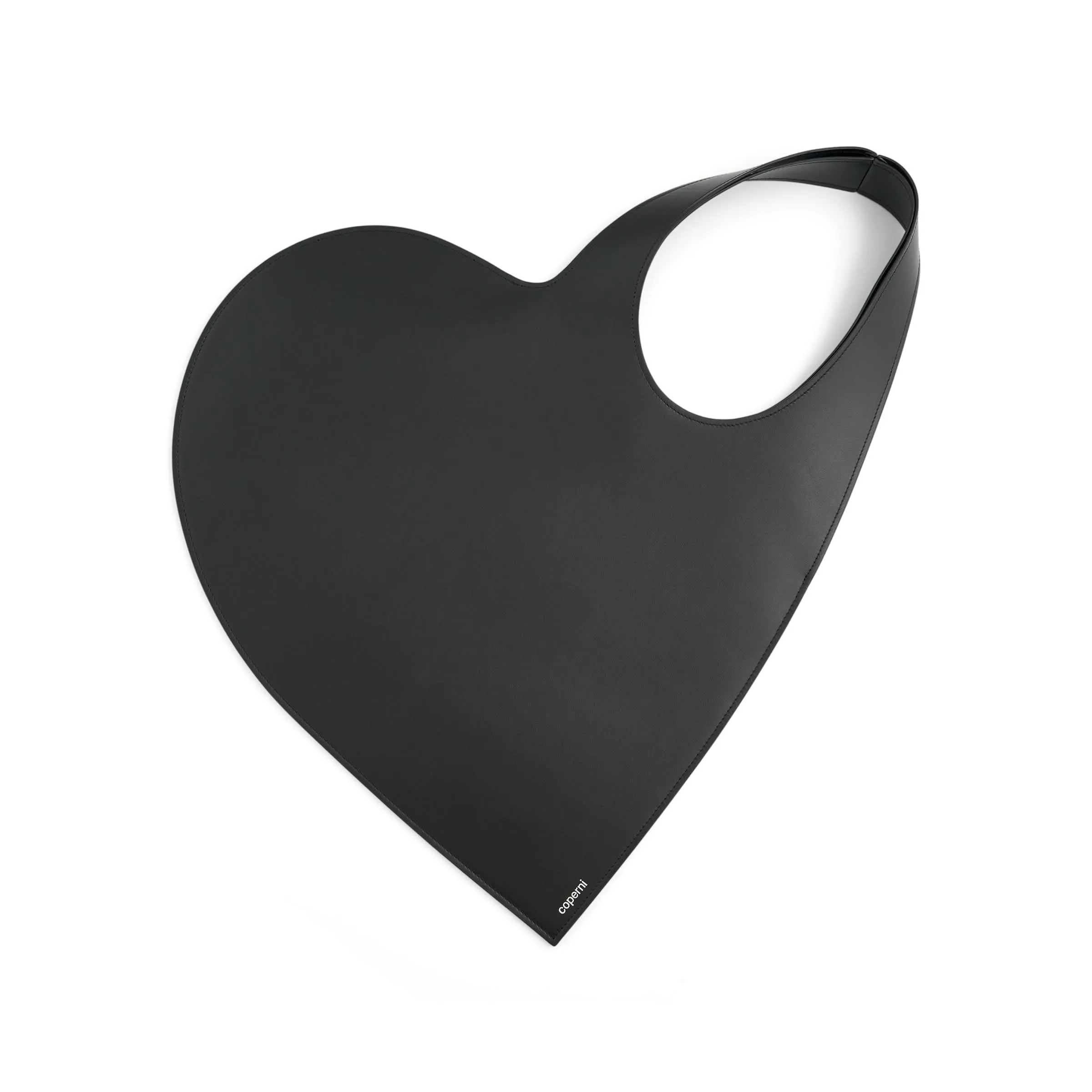 Heart Tote Bag in Black