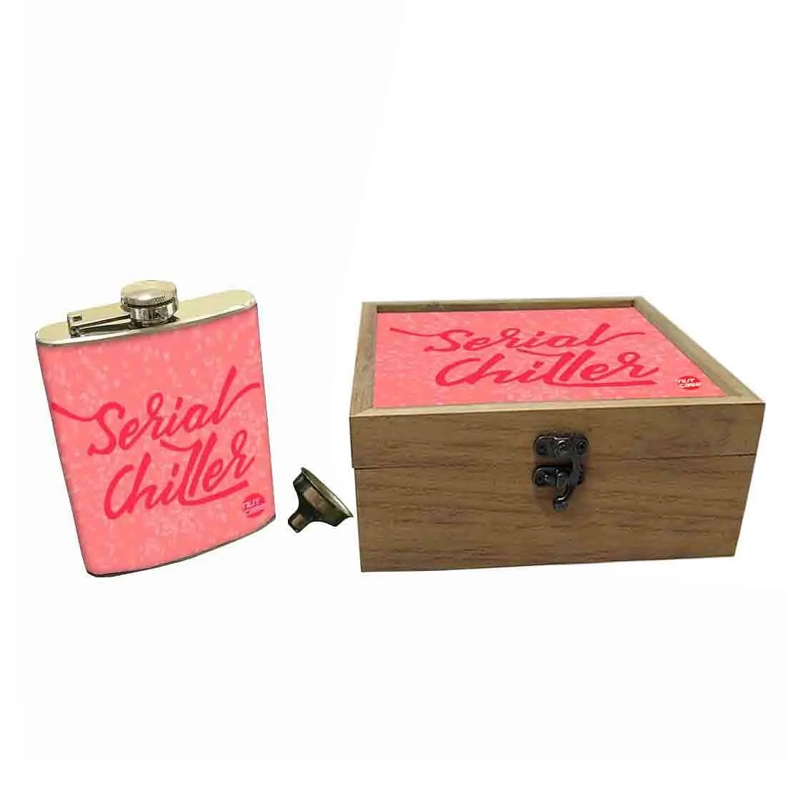 Hip Flask Gift Box -Serial Chiller