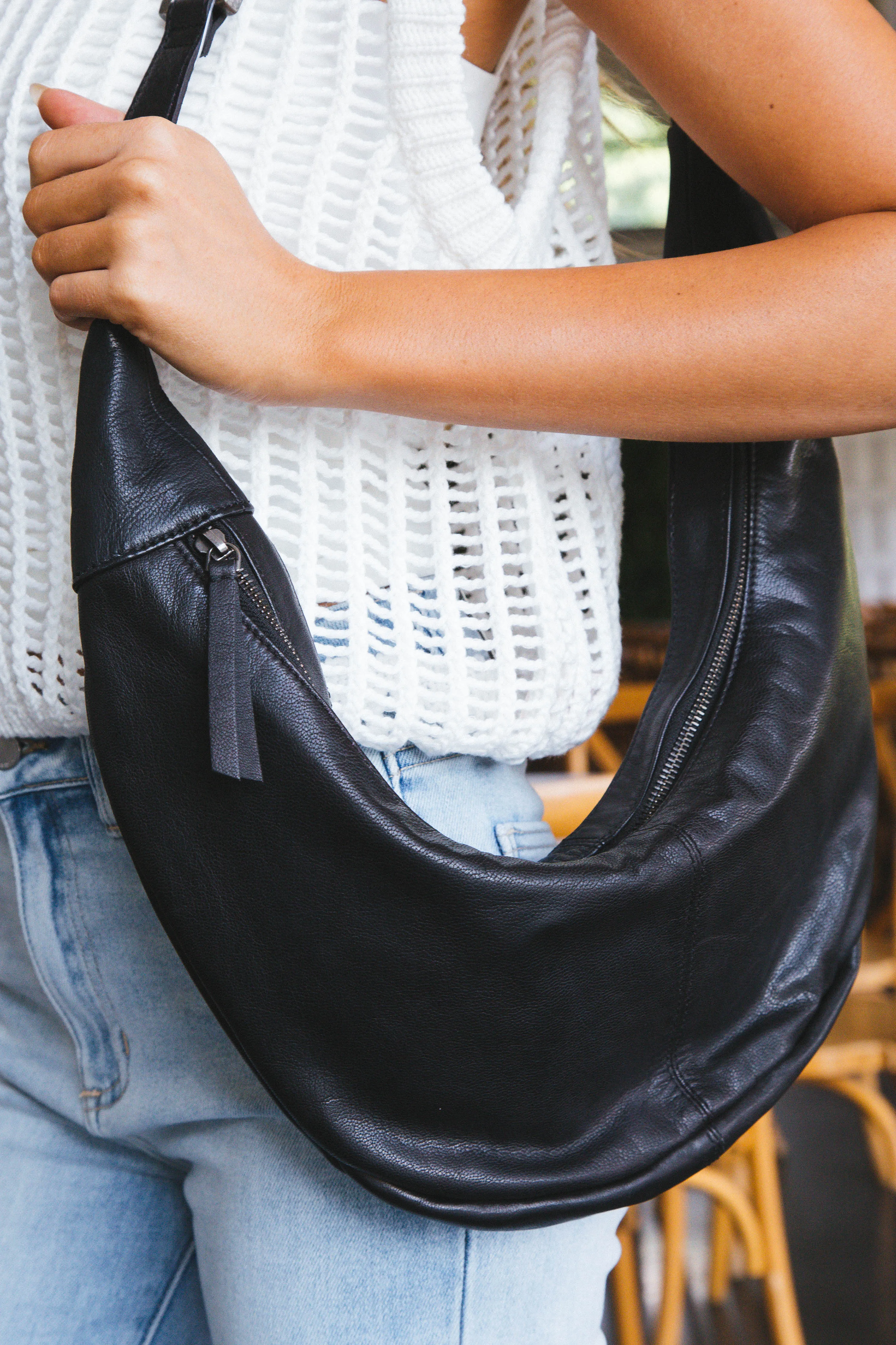 Idle Hands Sling, Black | Free People