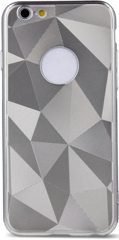 iPhone 6 / 6S Geometric Protective Cover - Silver