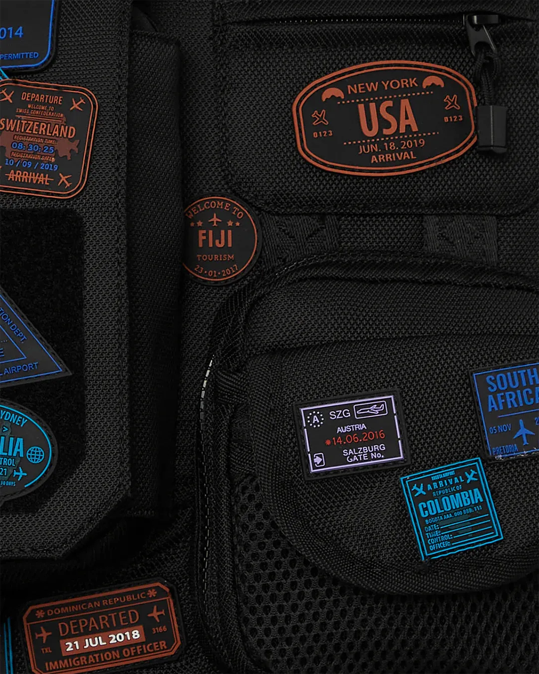 James Passport Stamps Special Ops Backpack