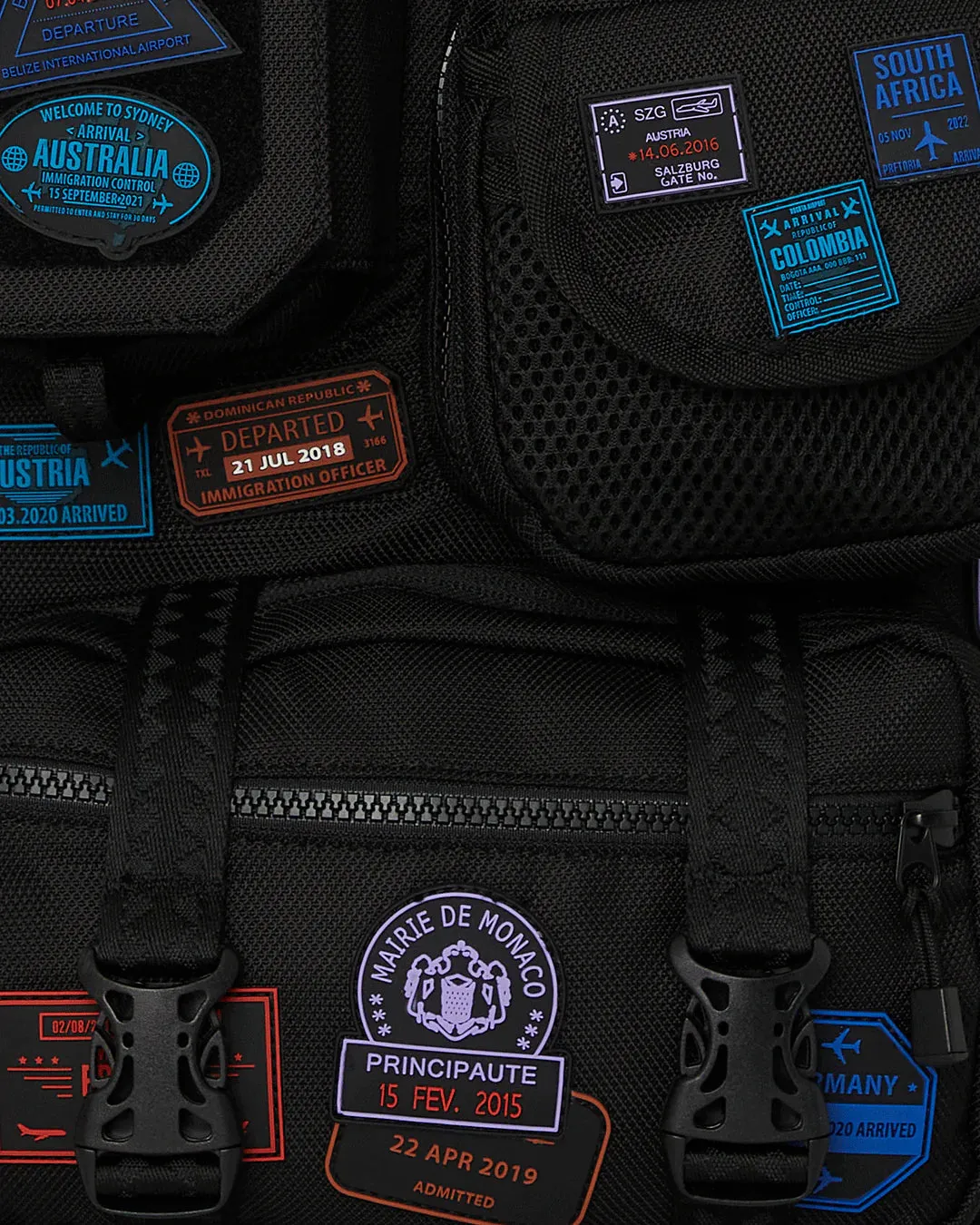 James Passport Stamps Special Ops Backpack