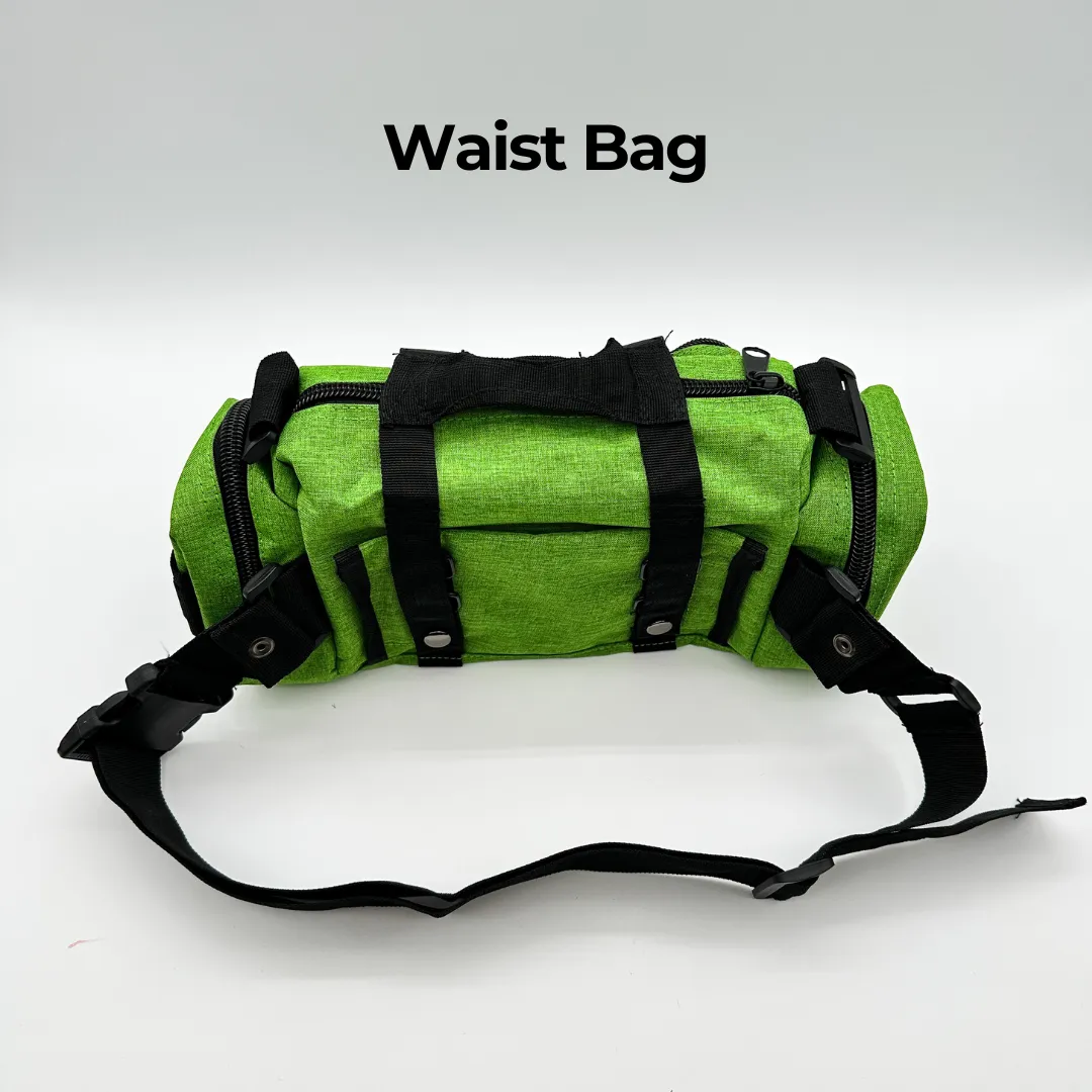 Just Flow Baby - Multifunctional 3-in-1 Tactical Bag (Green)