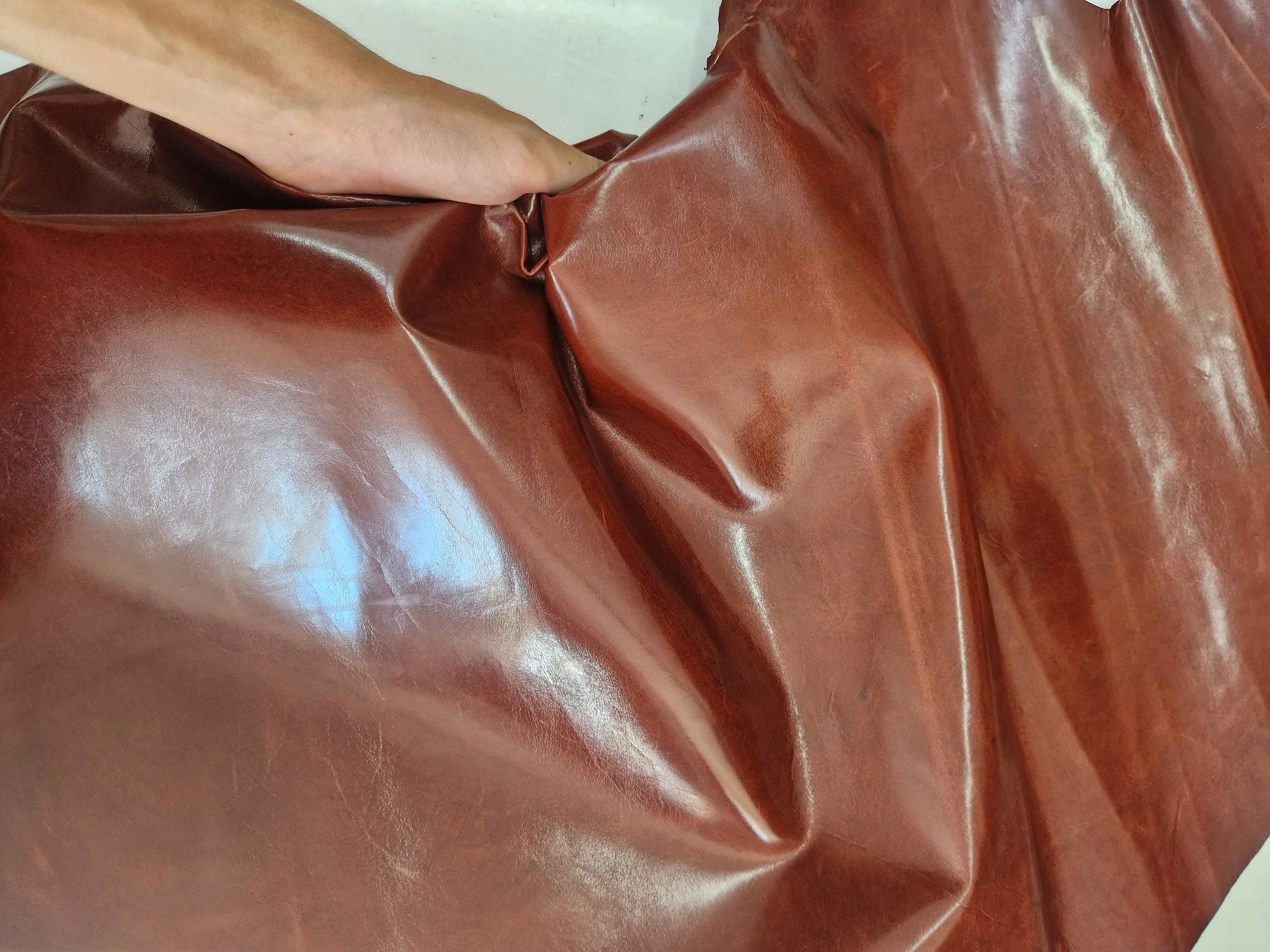 Kangaroo leather hide, real kangaroo skin veg tan leather for crafts, thickness 0,8-1,0mm