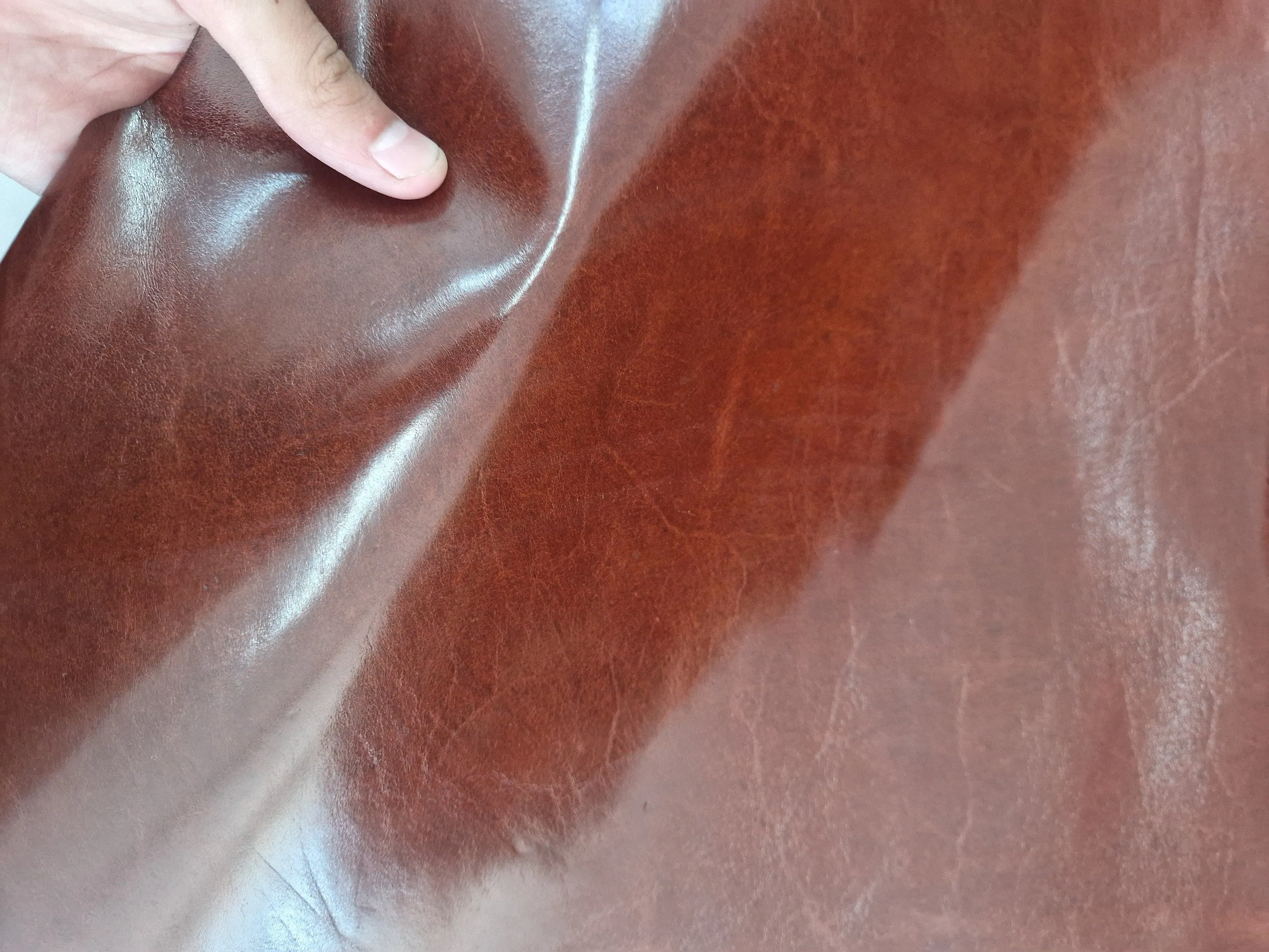 Kangaroo leather hide, real kangaroo skin veg tan leather for crafts, thickness 0,8-1,0mm