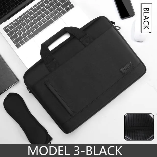 Laptop bag Sleeve Case Shoulder handBag Notebook pouch Briefcases For 13 14 15 15.6 17 inch Macbook Air Pro HP Huawei Asus Dell