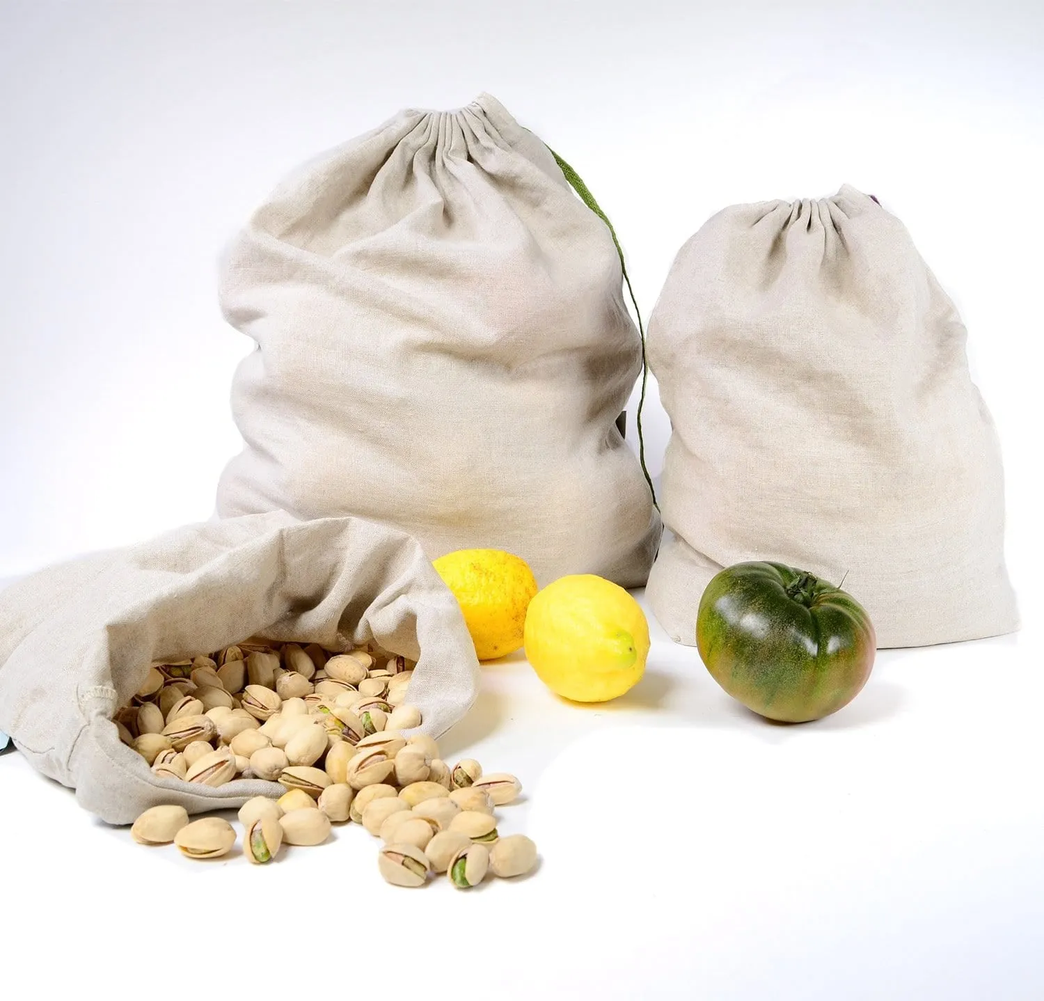 Linen Produce Bags (Set of 3)