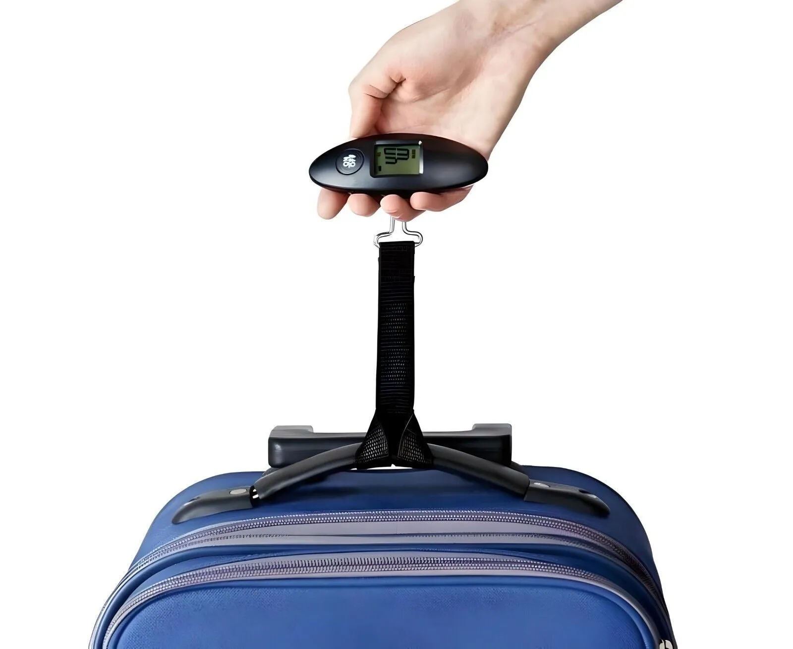 Luggage Scale Portable Digital Weight Scale for Travel Suitcase Weigher with Tare Function 110 Lb/ 50Kg