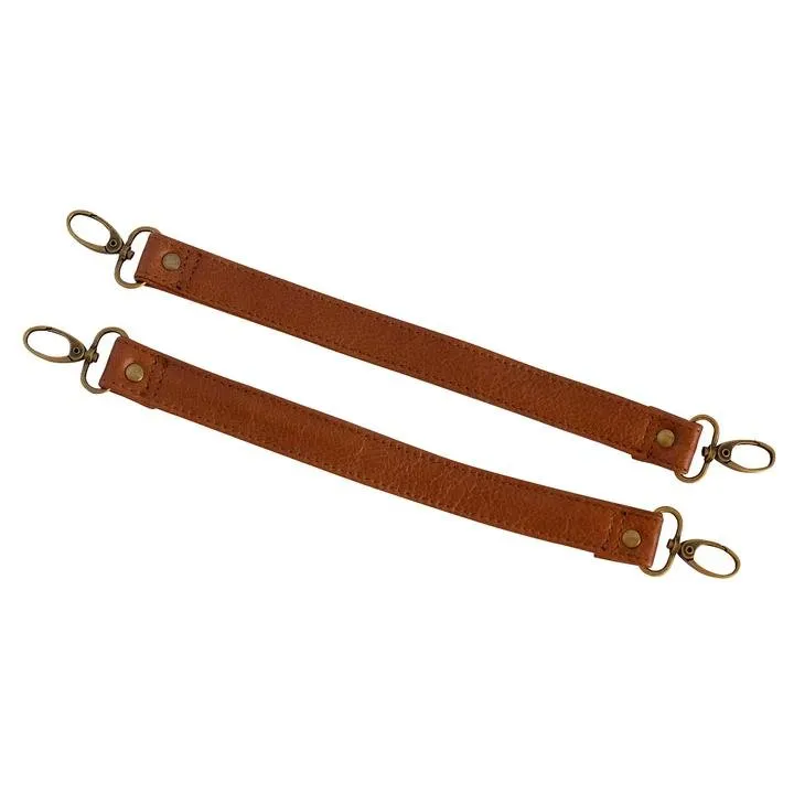 Mally Leather Stroller Straps | Saddle